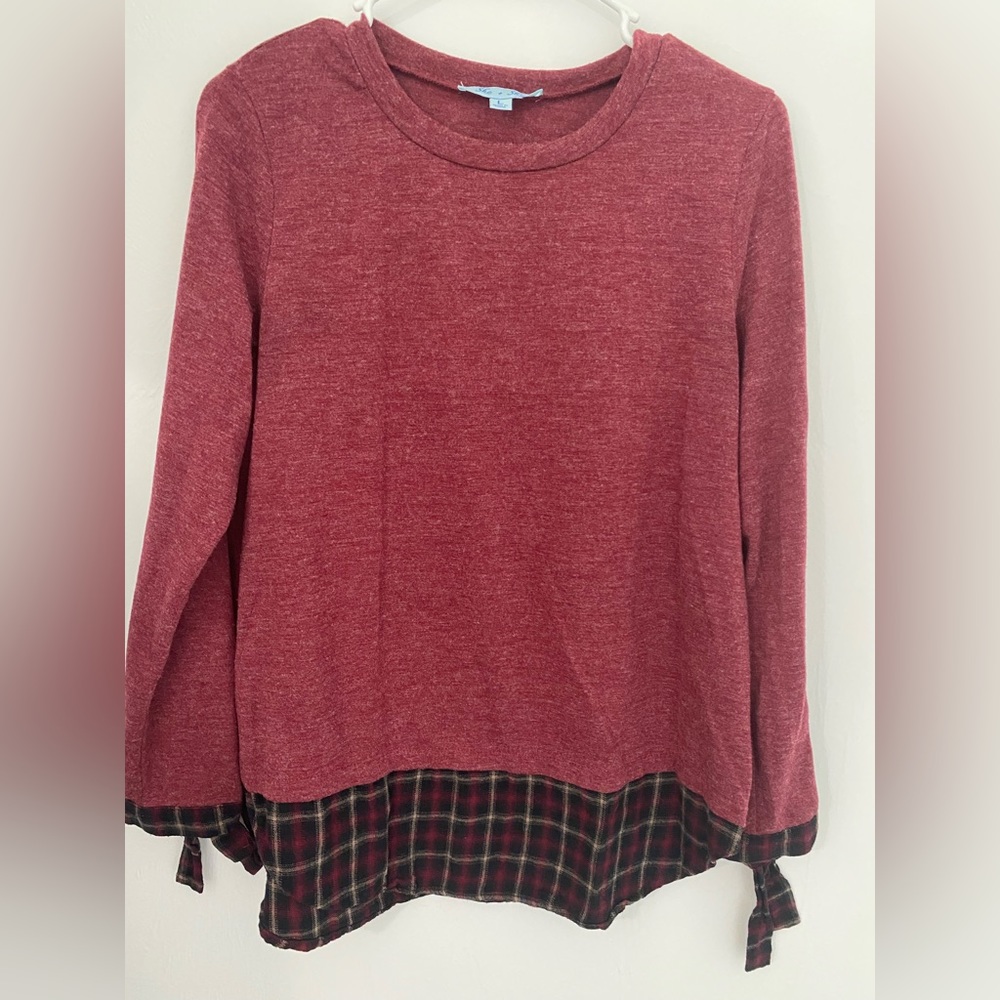 Long sleeve blouse